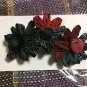 仙福屋 草履 網代編み 二枚芯 花柄鼻緒 - メルカリ