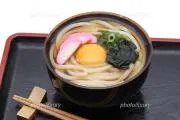 月見うどん玉子抜きでの画像