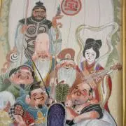 昇り七福神の画像