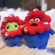 新品】ガチャピン ムック ミャクミャクなりきりぬいぐるみ 関西万博