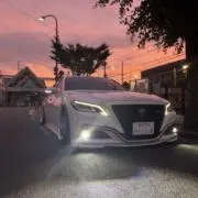 トヨタ純正 クラウン 220系 RS リミテッド2 モール 漆黒メッキ 6点