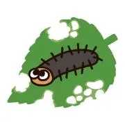 毛虫の画像