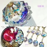 BLUE ROSE  lico madeの画像