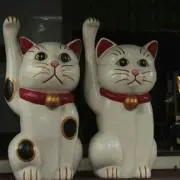 招き猫ちゃんの画像
