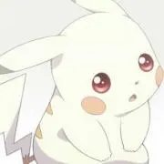白いピカチュウの画像