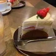 苺のショートケーキの画像