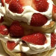 strawberry pancakeの画像