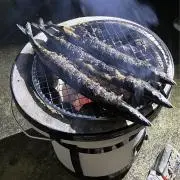 しちりんでさんまの画像