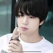 BTS JIN 両面ましかくフォト・ステッカー（防水仕様） - メルカリ