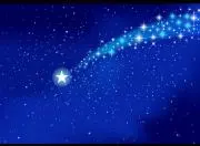 流れ星の画像