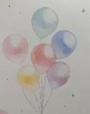 ふうせんケーキの画像