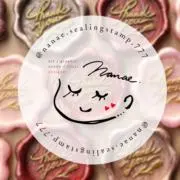 nanae ✶ シーリングスタンプ＆本の画像