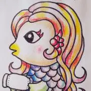 お絵かきの画像