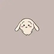 雪うさぎの画像