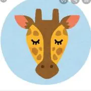 キリンのまつげの画像