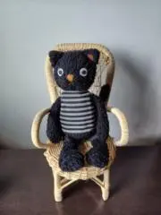 黒猫の画像