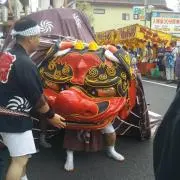 狐のお面の画像