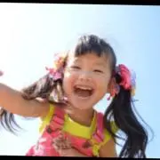 満点笑顔の画像