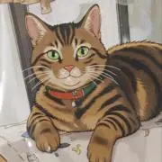 タワシネコの画像