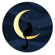 crescent moonの画像