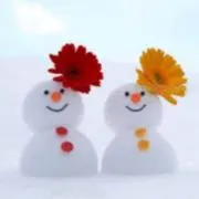 ゆきだるまの画像