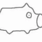 かとりぶたの画像