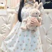white bunny