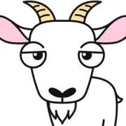 銀の山羊の画像