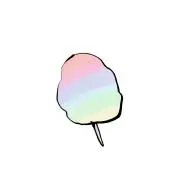 わたあめの画像