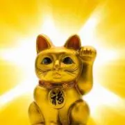 招き猫の画像