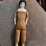 M*i様 19世紀 チャイナヘッドドール アンティーク ドイツ製 陶器人形