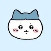 ぴえん系ハチワレの画像