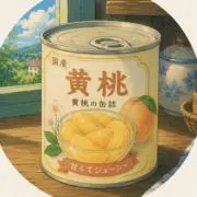桃缶の画像