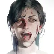 ？の画像