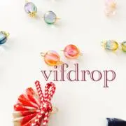 vifdrop✿友禅和紙アクセサリー等✿の画像