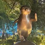 西瓜のペンギンの画像
