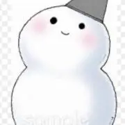 雪だるまの画像