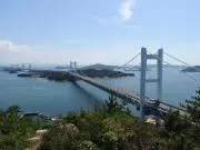 青い橋の画像