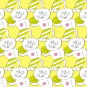 水玉ねこの画像