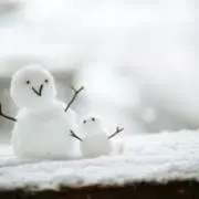 おゆきだるまの画像
