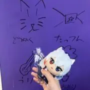 ちー　まとめ割りします　グッズ整理中の画像