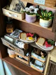 エコクラフト 紙バンド ミニチュアキッチン ミニチュアハウス - メルカリ