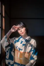 鼻緒黒 菱屋謹製 カレンブロッソ オクタゴン35 CAFE ZORI（Lサイズ