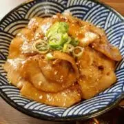 @プロフ読んでね　誰よりも安く早く　豚丼の画像