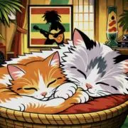 おしゃれ猫ボブ&マリーの画像