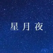 星月夜の画像