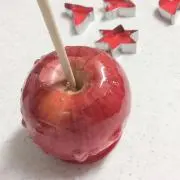 りんご飴の画像