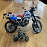 HONDA XLR250R 純正シート②　md16 当時物 HONDA XLR250R 純正シート② md16 当時物 - メルカリ