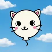 ふうせんねこの画像