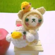 オーダーストップ中☆あみぐるみクマ